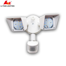 Новый двойной LED открытый безопасности свет водонепроницаемый IP65 светодиодный свет безопасности с датчиком движения 